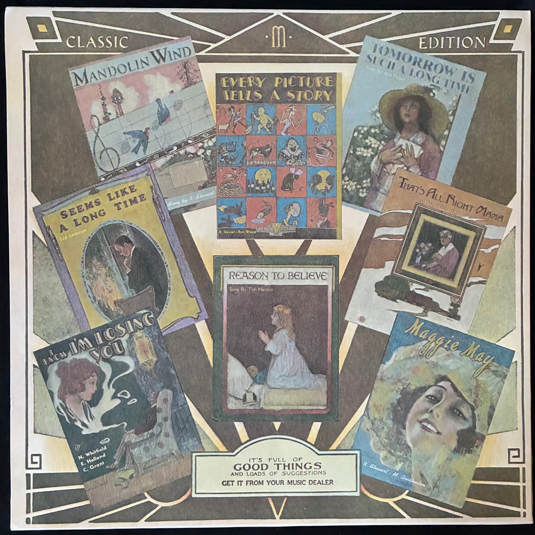 ROD STEWART - EVERY PICTURE TELLS A STORY (USED VINYL 1982 AUS M-/M-)