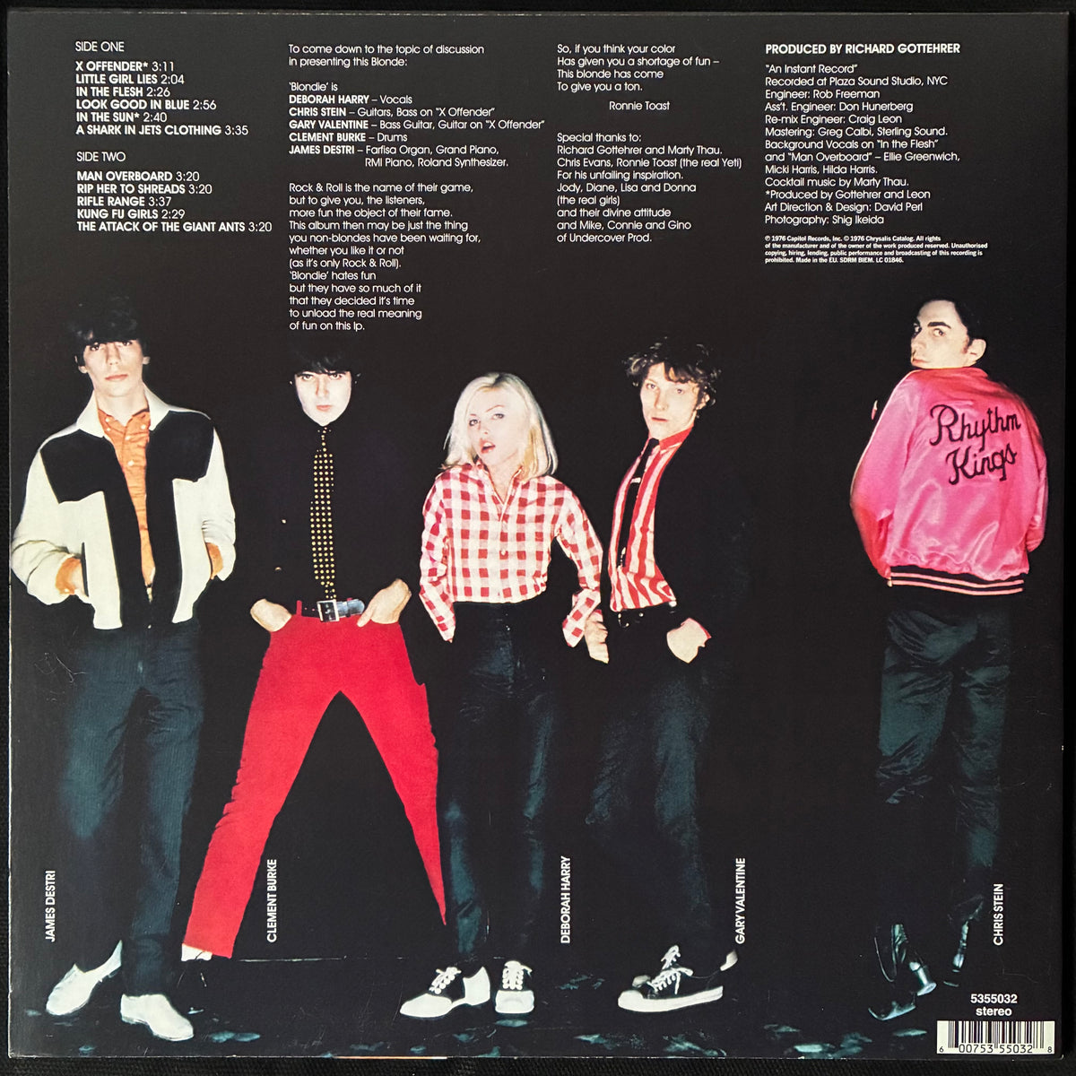 BLONDIE - BLONDIE (180GM) (USED VINYL 2015 EU M-/M-)