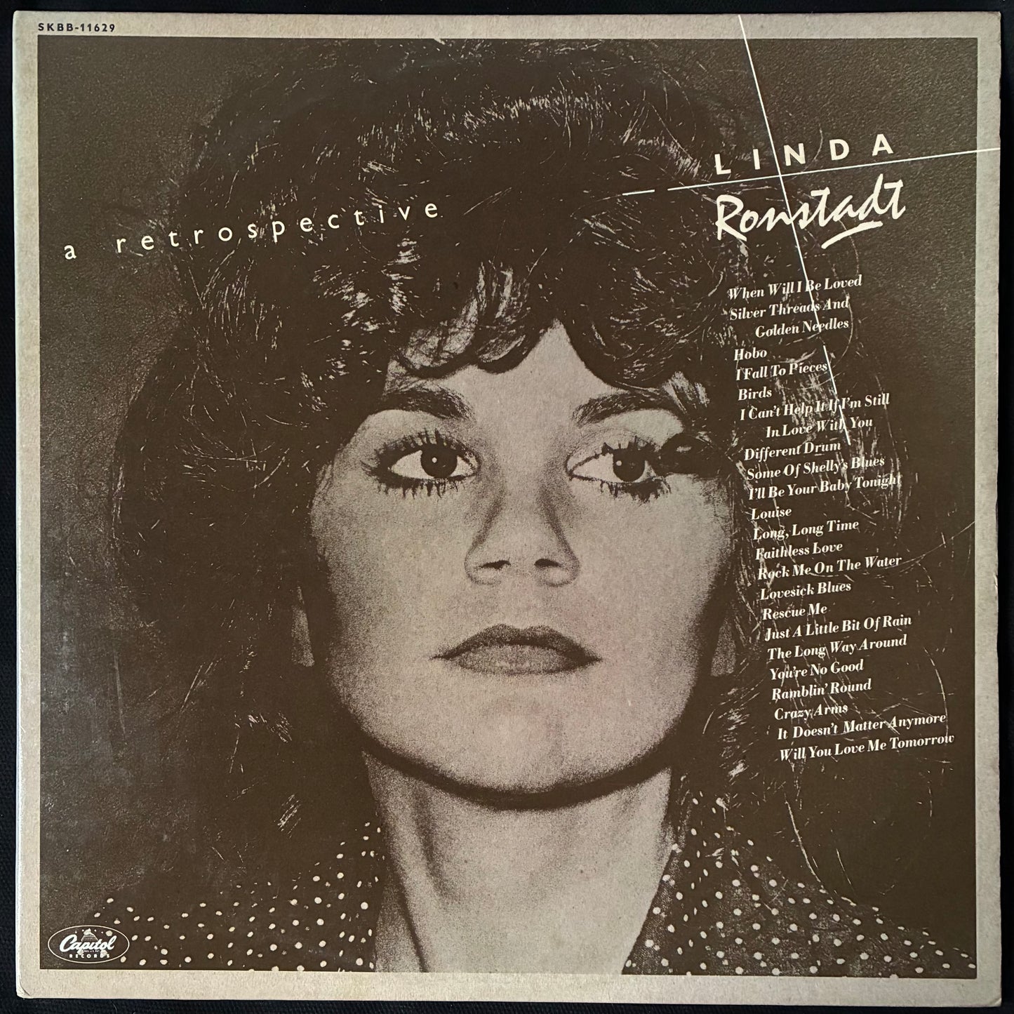 LINDA RONSTADT - A RETROSPECTIVE (2LP) (USED VINYL 1977 US M-/EX+)