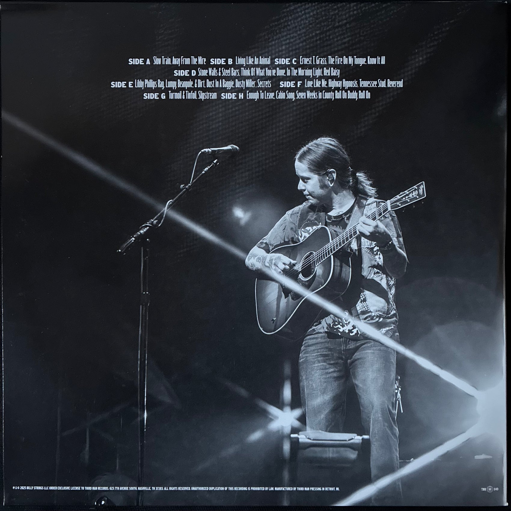 BILLY STRINGS - LIVE IN ROSEMONT (4LP+12") (USED VINYL 2025 US M-/M-)