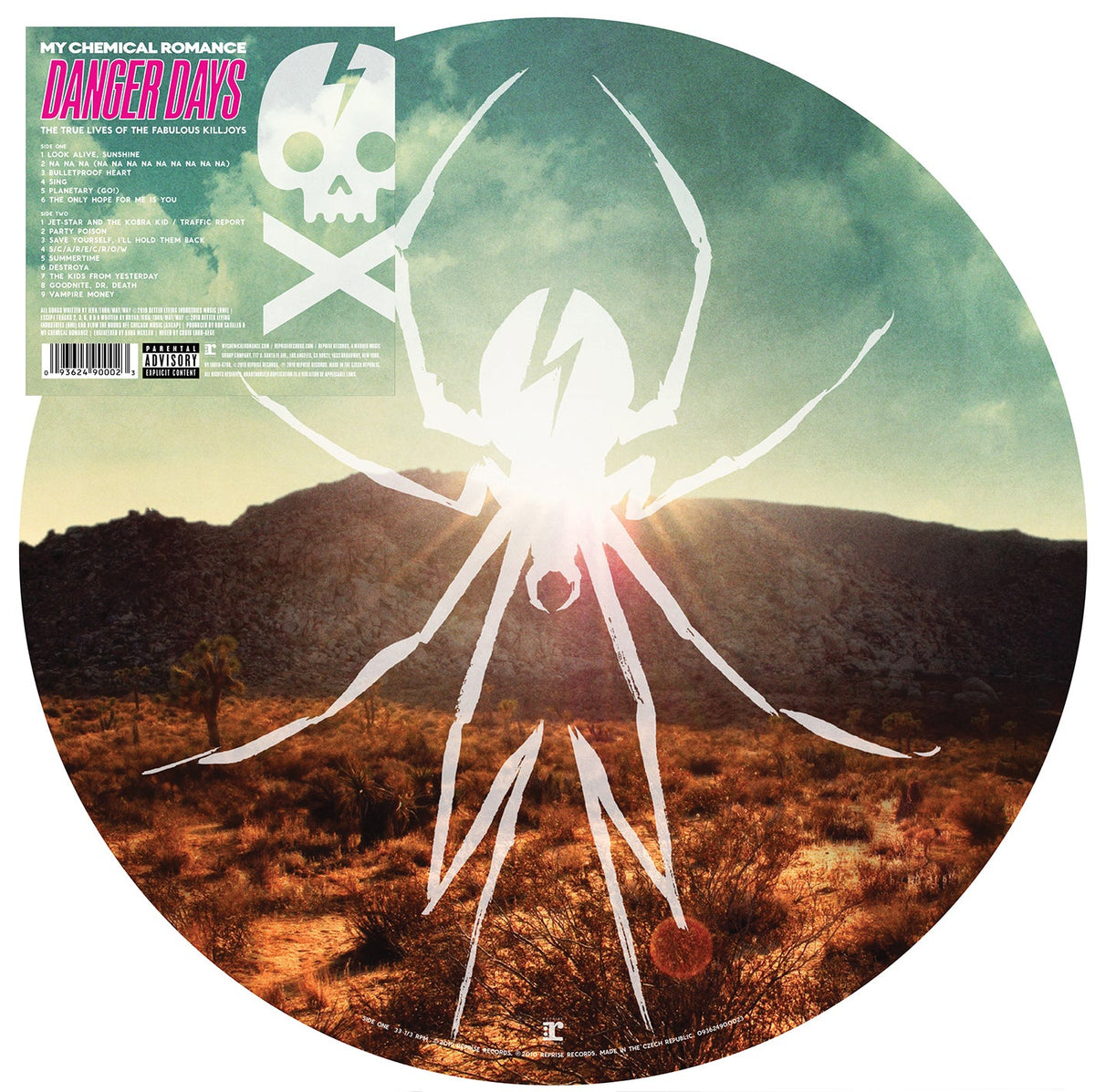 MY CHEMICAL ROMANCE - DANGER DAYS: THE TRUE LIVES OF THE FABULOUS KILLJOYS (PIC DISC) VINYL
