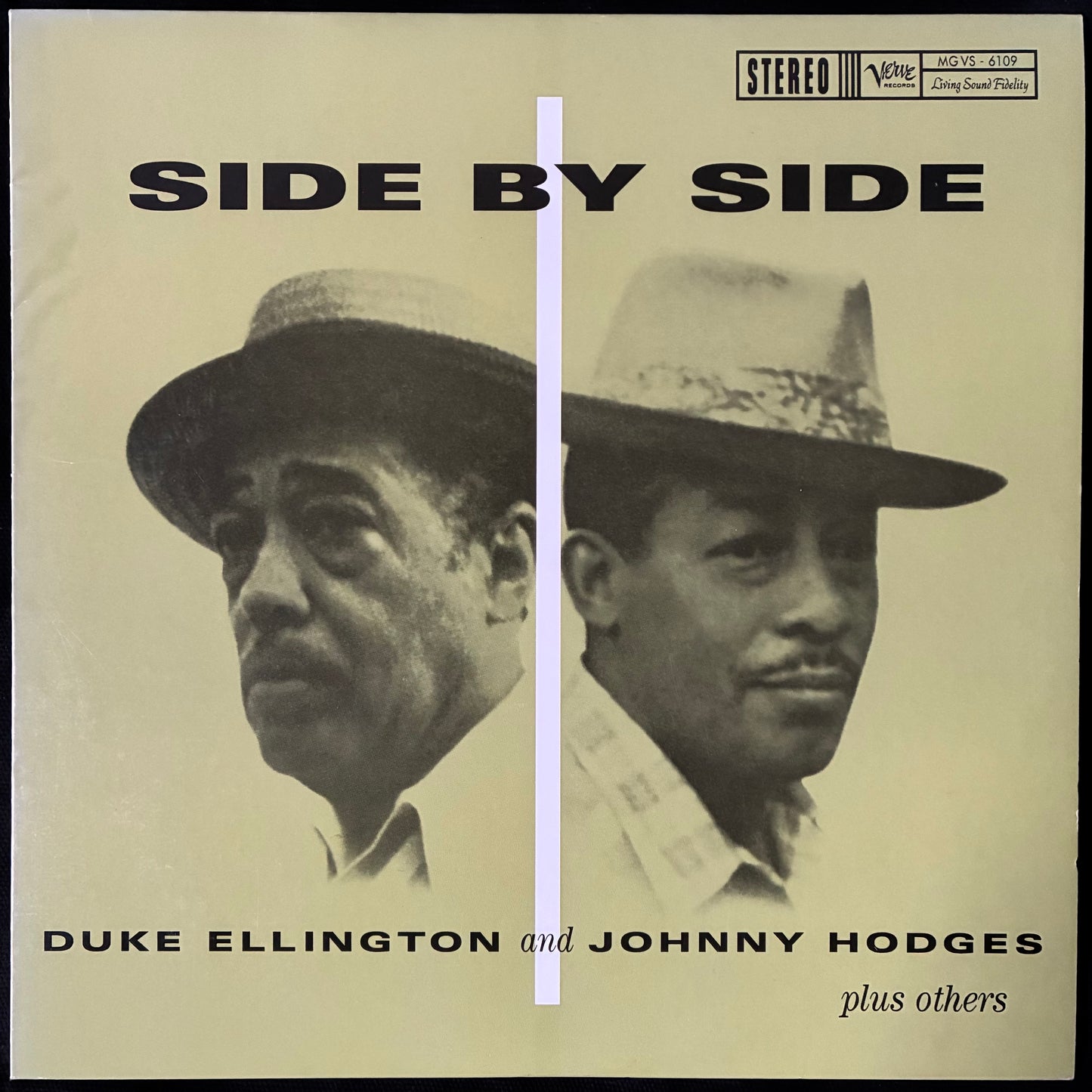 DUKE ELLINGTON AND JOHNNY HODGES - SIDE BY SIDE (USED VINYL 2006 US M-/M-)