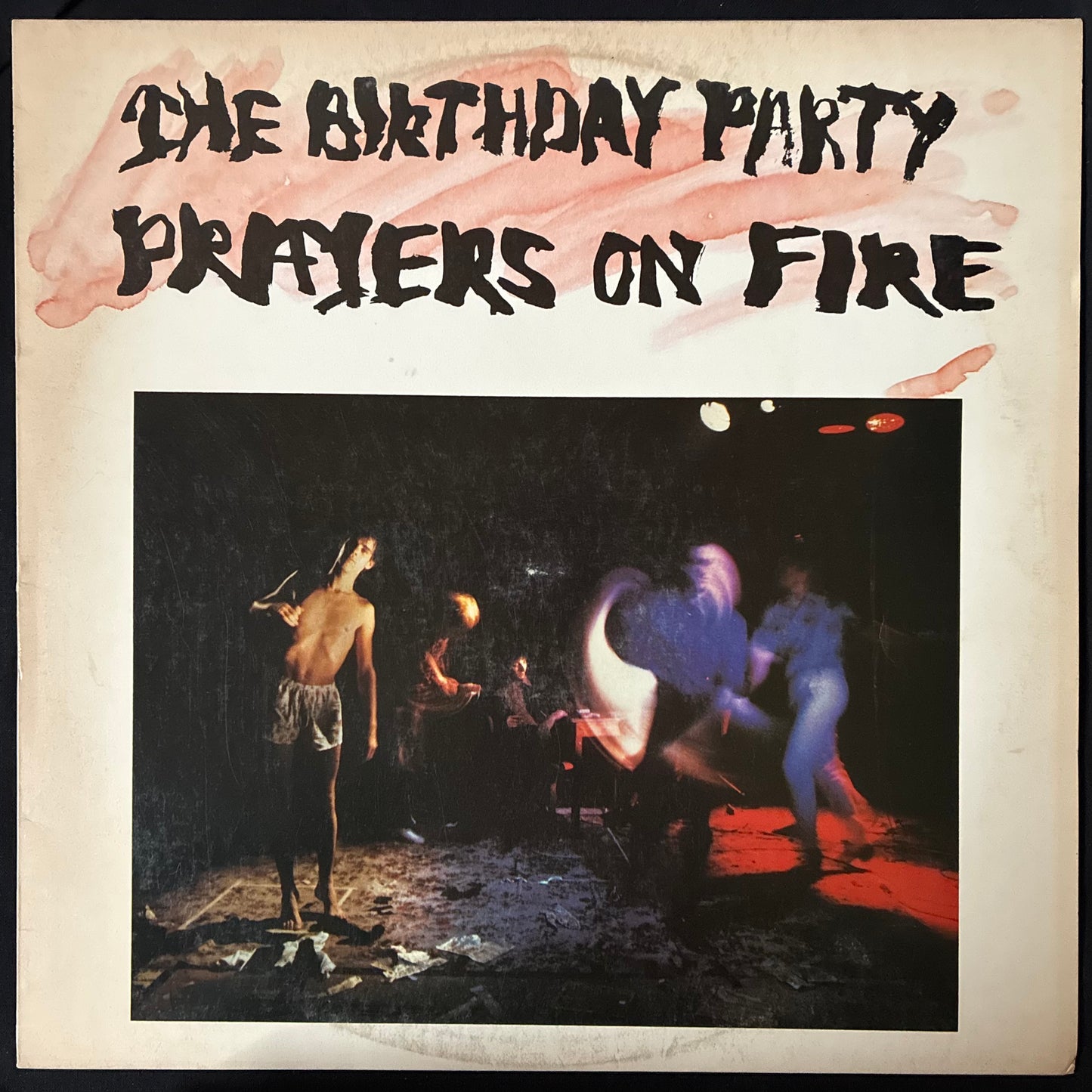 BIRTHDAY PARTY - PRAYERS ON FIRE (RED VINYL) (USED VINYL 1981 AUS M-/EX)