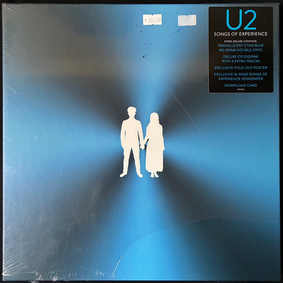 U2 - SONGS OF EXPERIENCE : EXTRA DELUXE (2LP+CD BOX SET) (USED VINYL 2017 USA/EU S.S.)