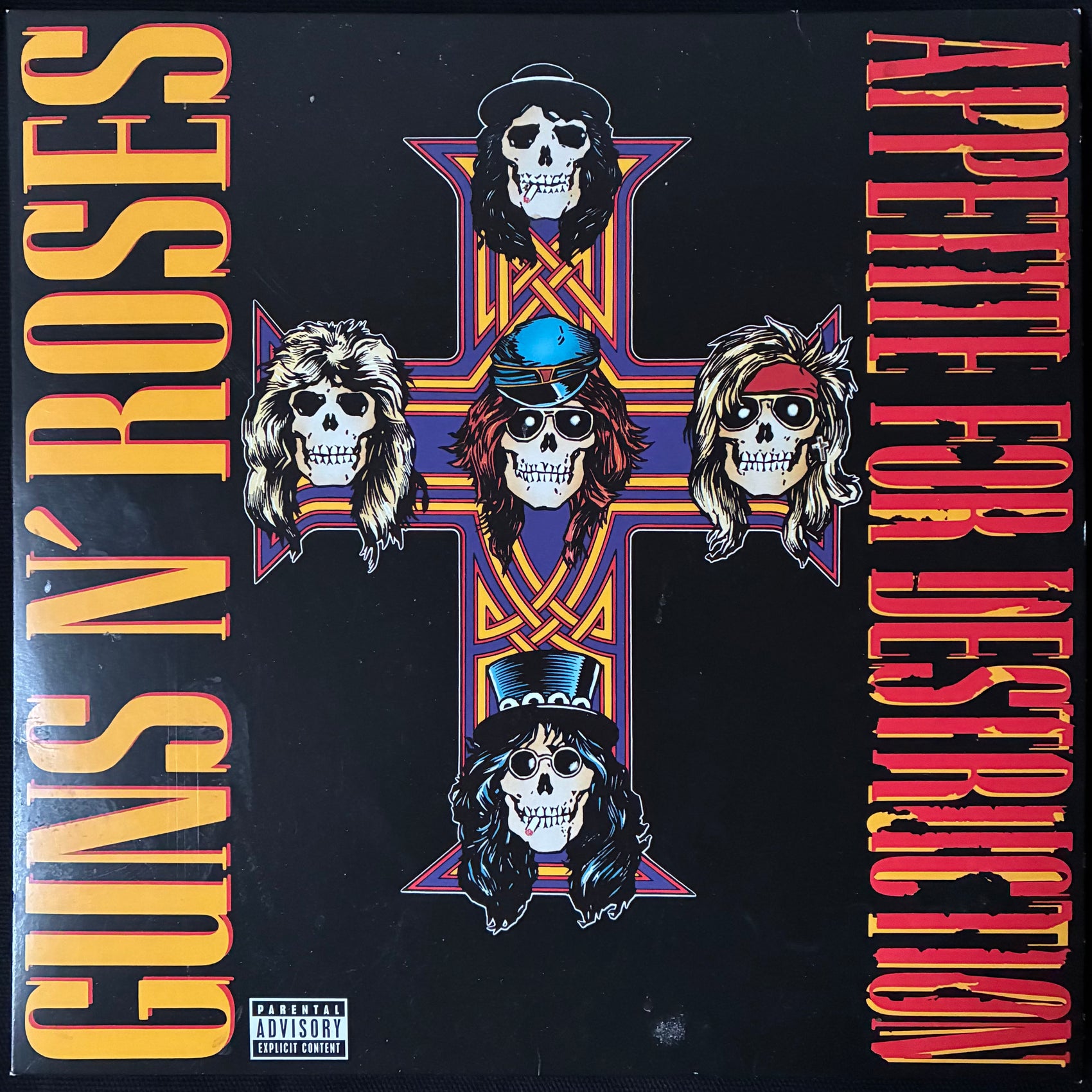 GUNS N' ROSES - APPETITE FOR DESTRUCTION (USED VINYL 2022 M- EX+)