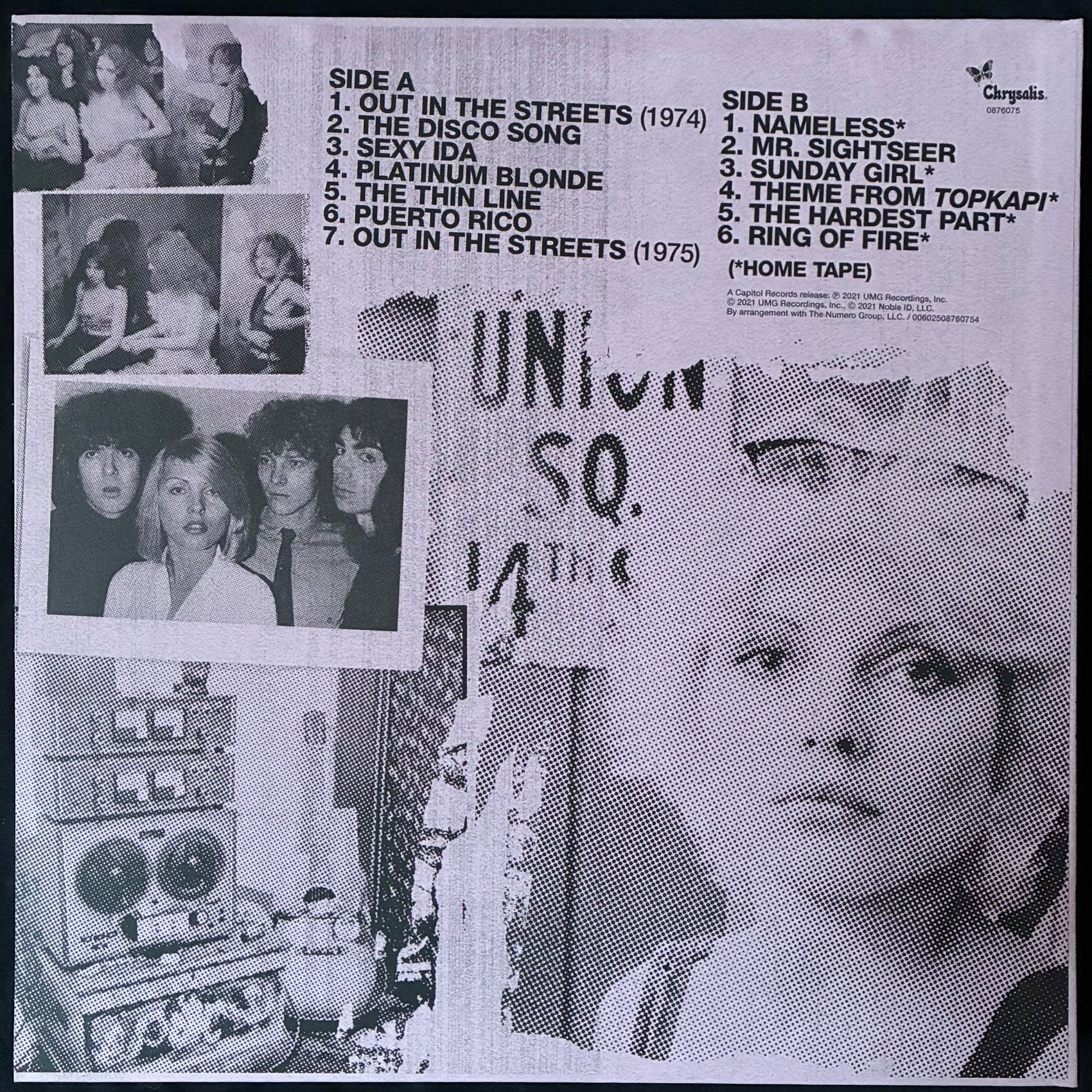 BLONDIE - AGAINST THE ODDS 1974-1982 (10LP+10"+7") (USED BOX SET 2022 M-/M-)