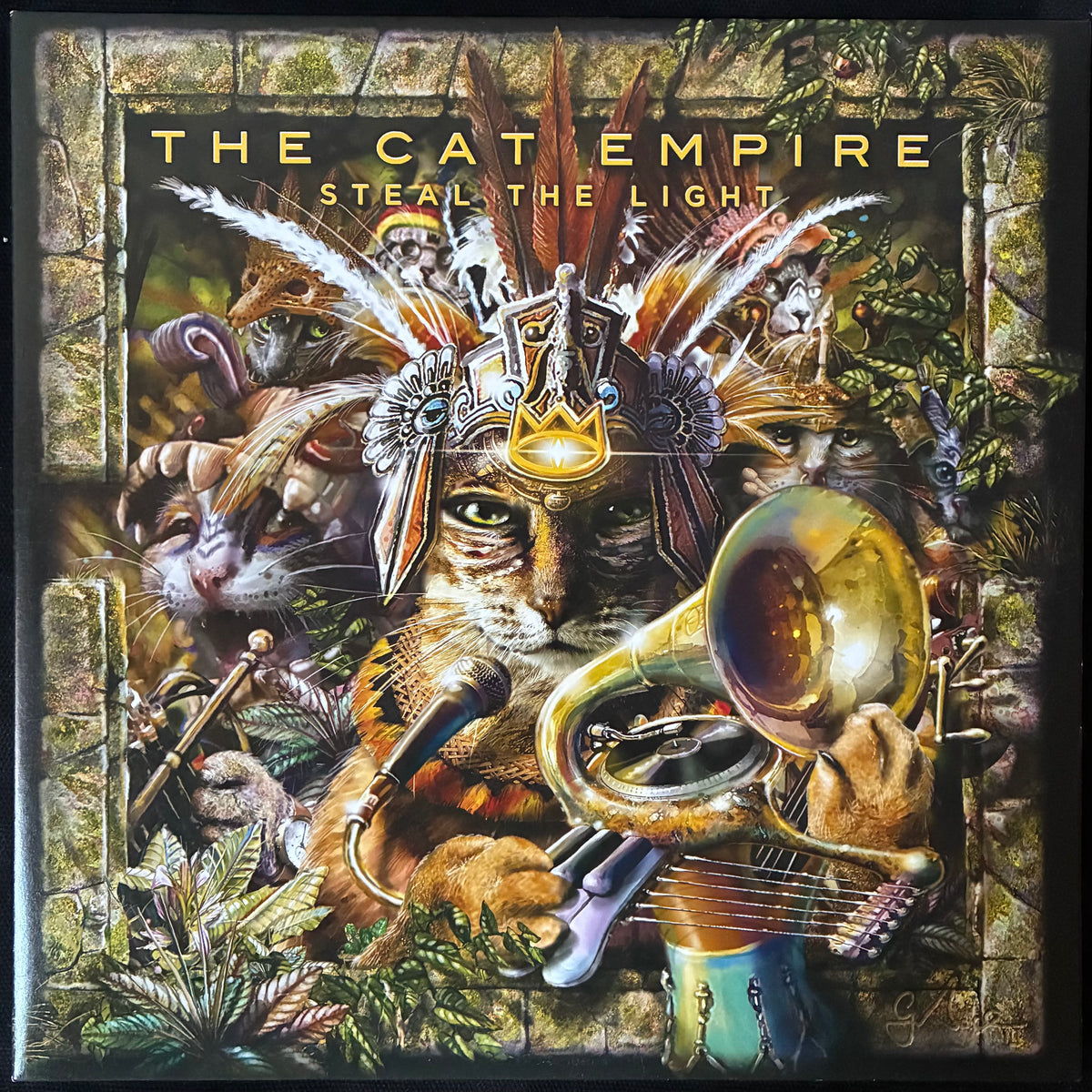 CAT EMPIRE - STEAL THE LIGHT (2LP) (USED VINYL 2013 EX+/EX/M-)