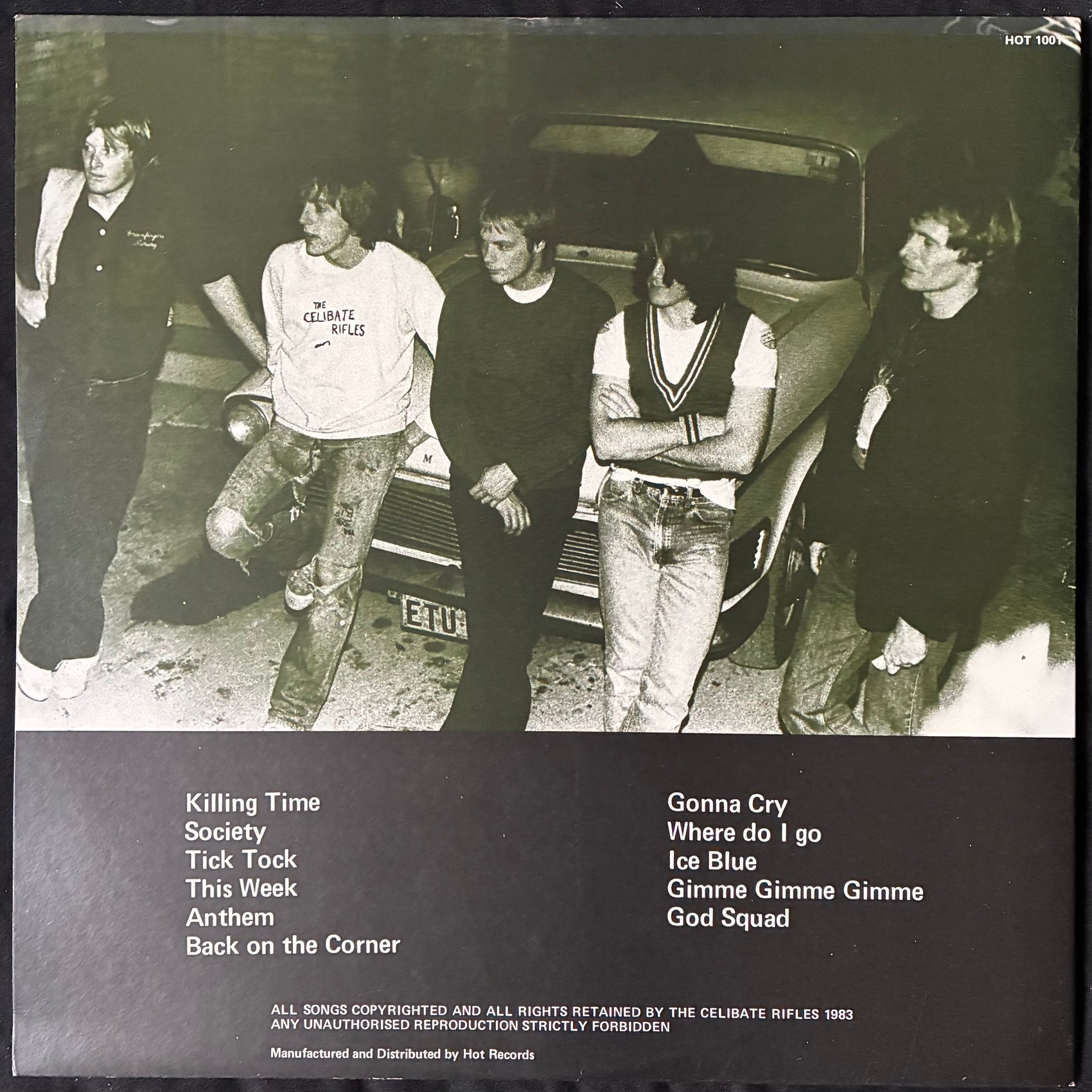 CELIBATE RIFLES - SIDEROXYLON (USED VINYL 1983 AUS M-/M-)