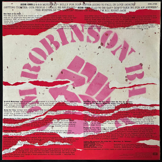 TOM ROBINSON BAND - TOM ROBINSON BAND (USED VINYL 1981 AUS M-/M-)