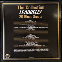 Load image into Gallery viewer, LEADBELLY - THE LEADBELLY COLLECTION : 20 BLUES GREATS (USED VINYL 1986 ITALY M-/EX+)
