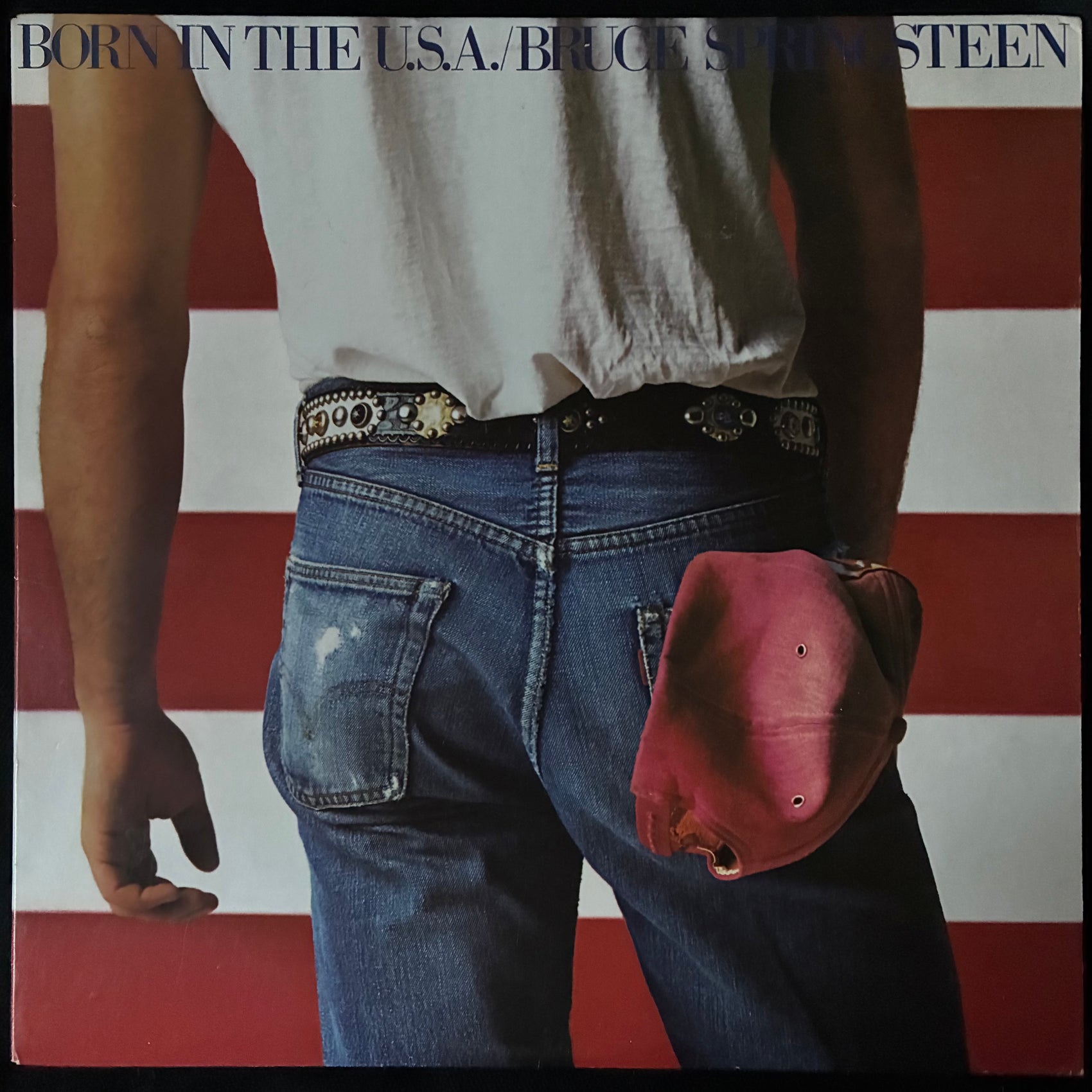 BRUCE SPRINGSTEEN - BORN IN THE U.S.A. (USED VINYL 1984 AUS M-/EX+)