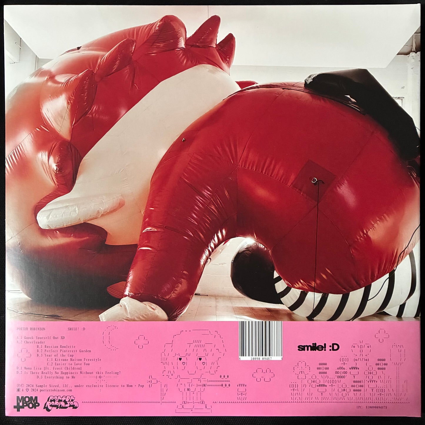 PORTER ROBINSON - SMILE! :D (2LP) (PINK COLOURED) (USED VINYL 2024 M-/M-)