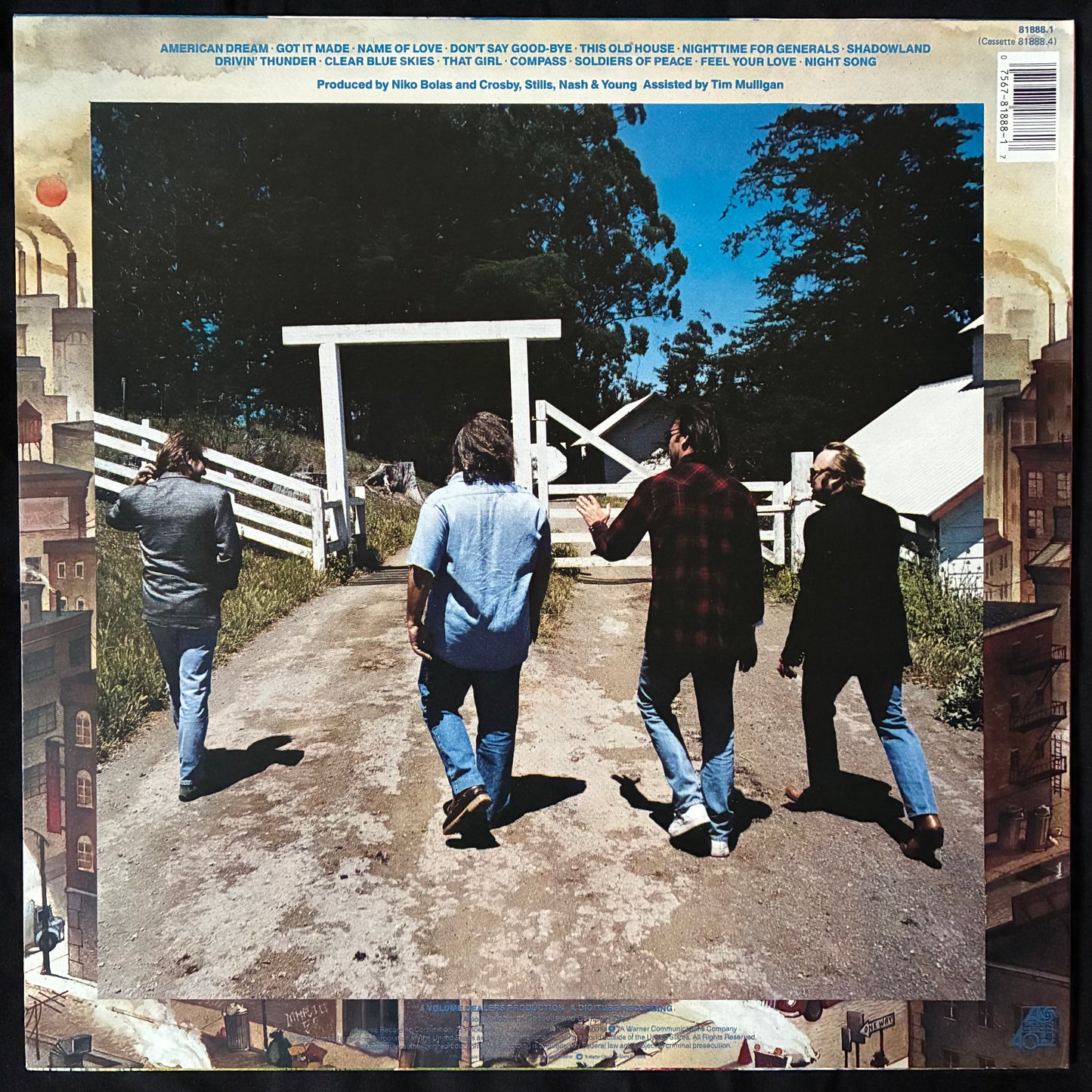CROSBY, STILLS, NASH & YOUNG - AMERICAN  DREAM (USED VINYL 1988 AUS M-/M-)
