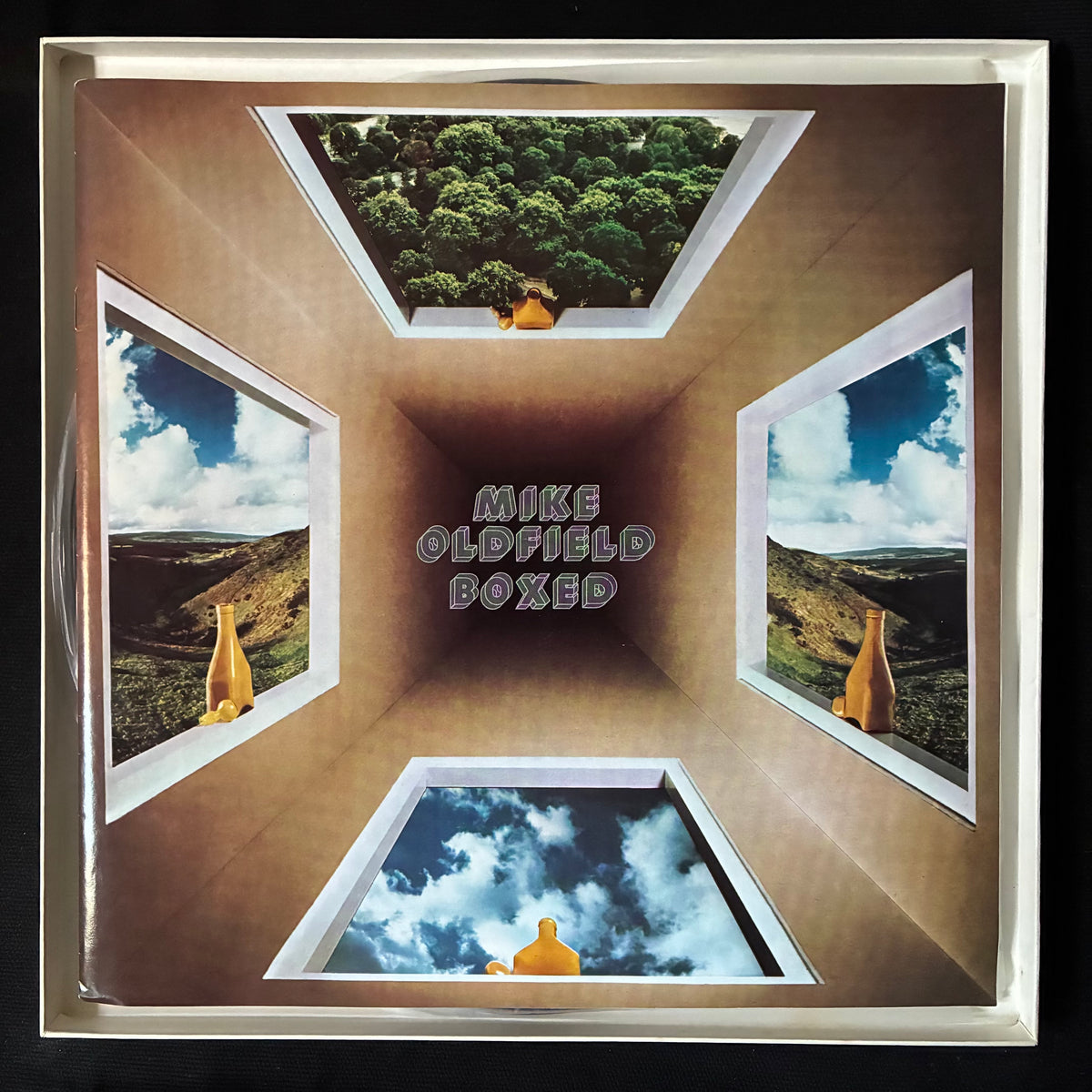 MIKE OLDFIELD - MIKE OLDFIELD BOXED (4LP BOX SET) (USED VINYL 1981 AUS M-/EX)