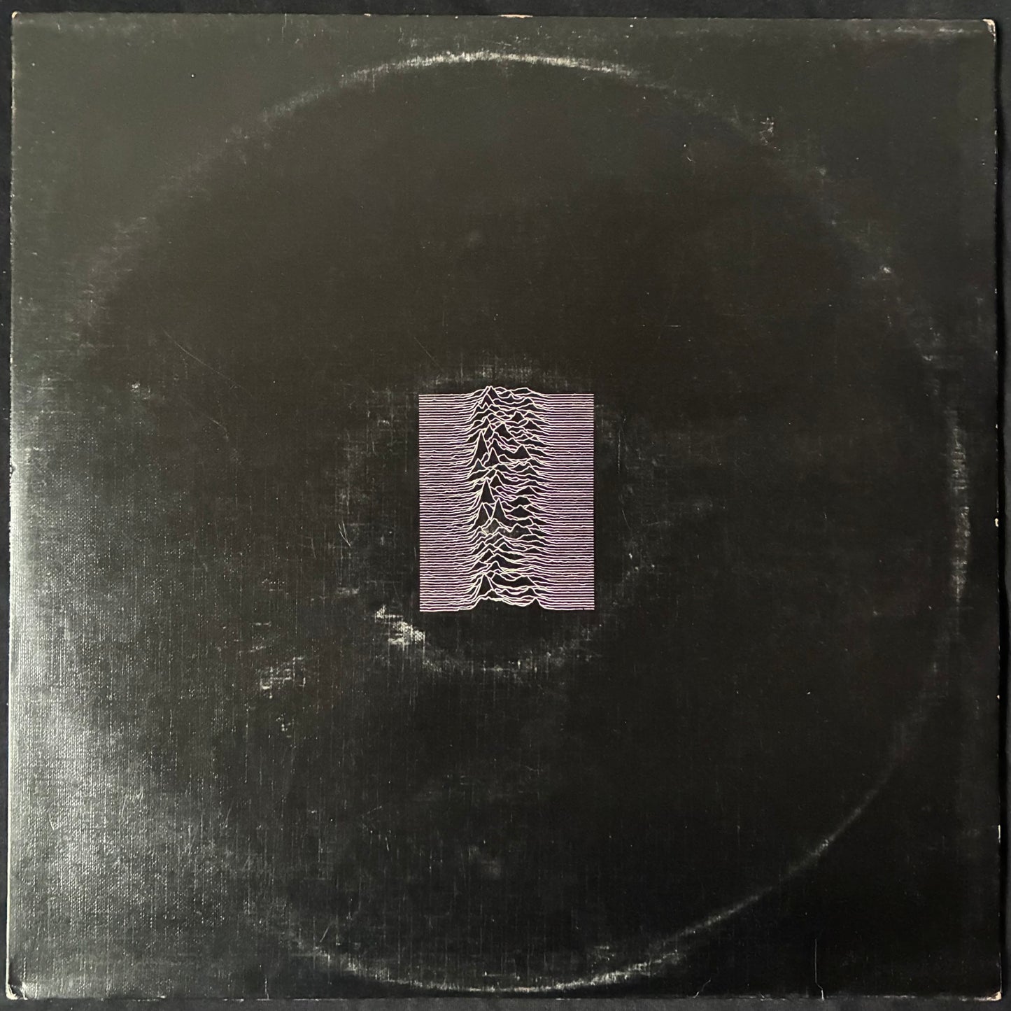 JOY DIVISION - UNKNOWN PLEASURES (USED VINYL 1979 UK EX+/EX)