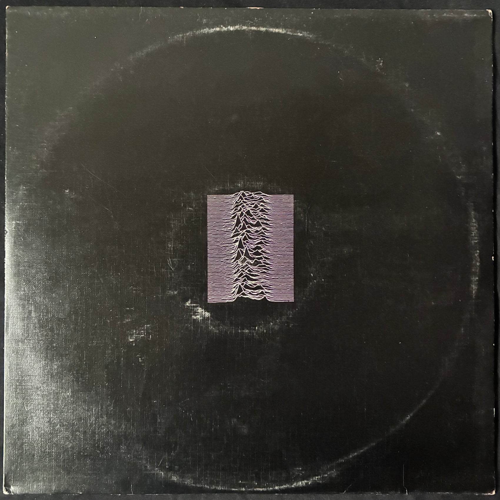 JOY DIVISION - UNKNOWN PLEASURES (USED VINYL 1979 UK EX+/EX)