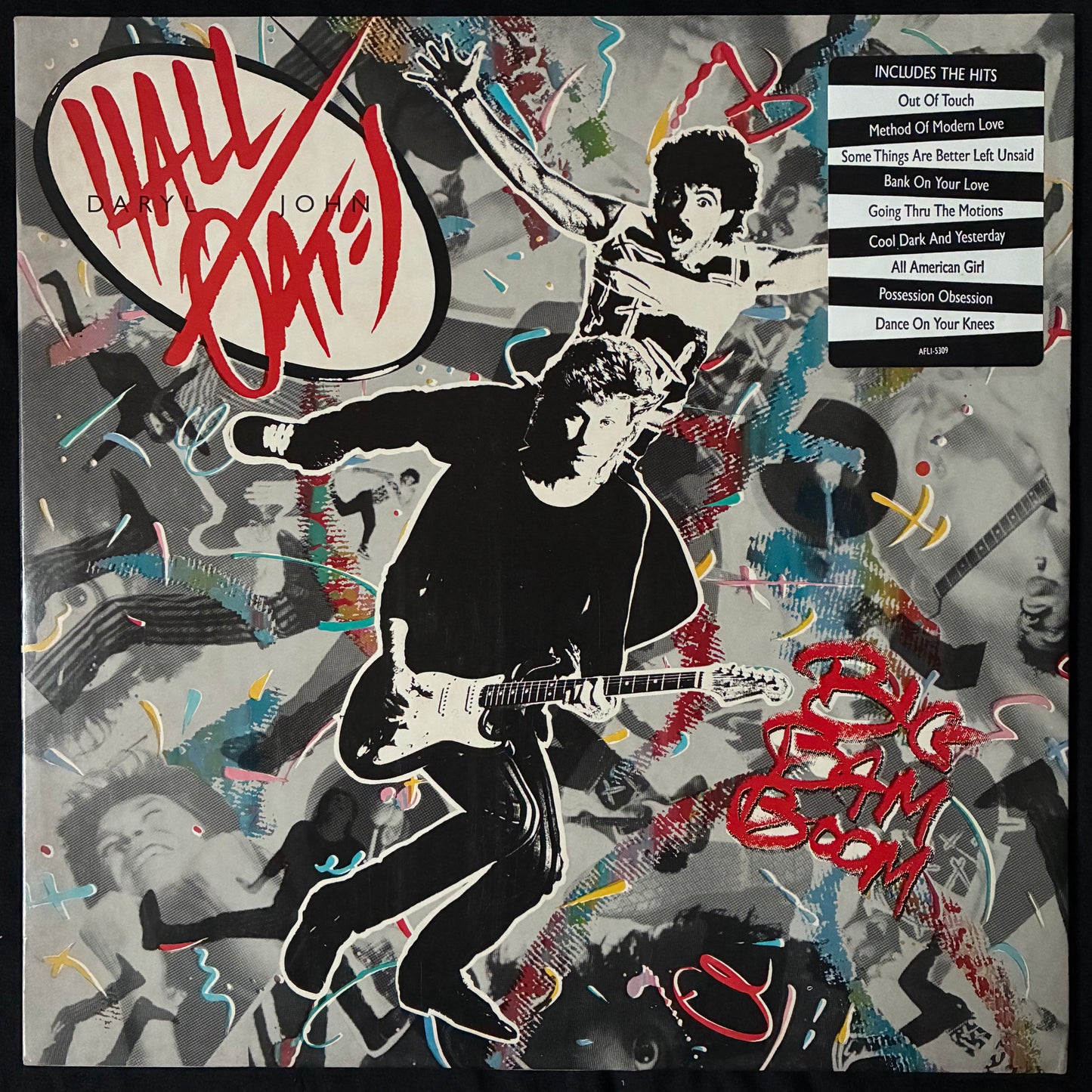 DARYL HALL JOHN OATES - BIGBAMBOOM (USED VINYL 1984 US M-/EX-)