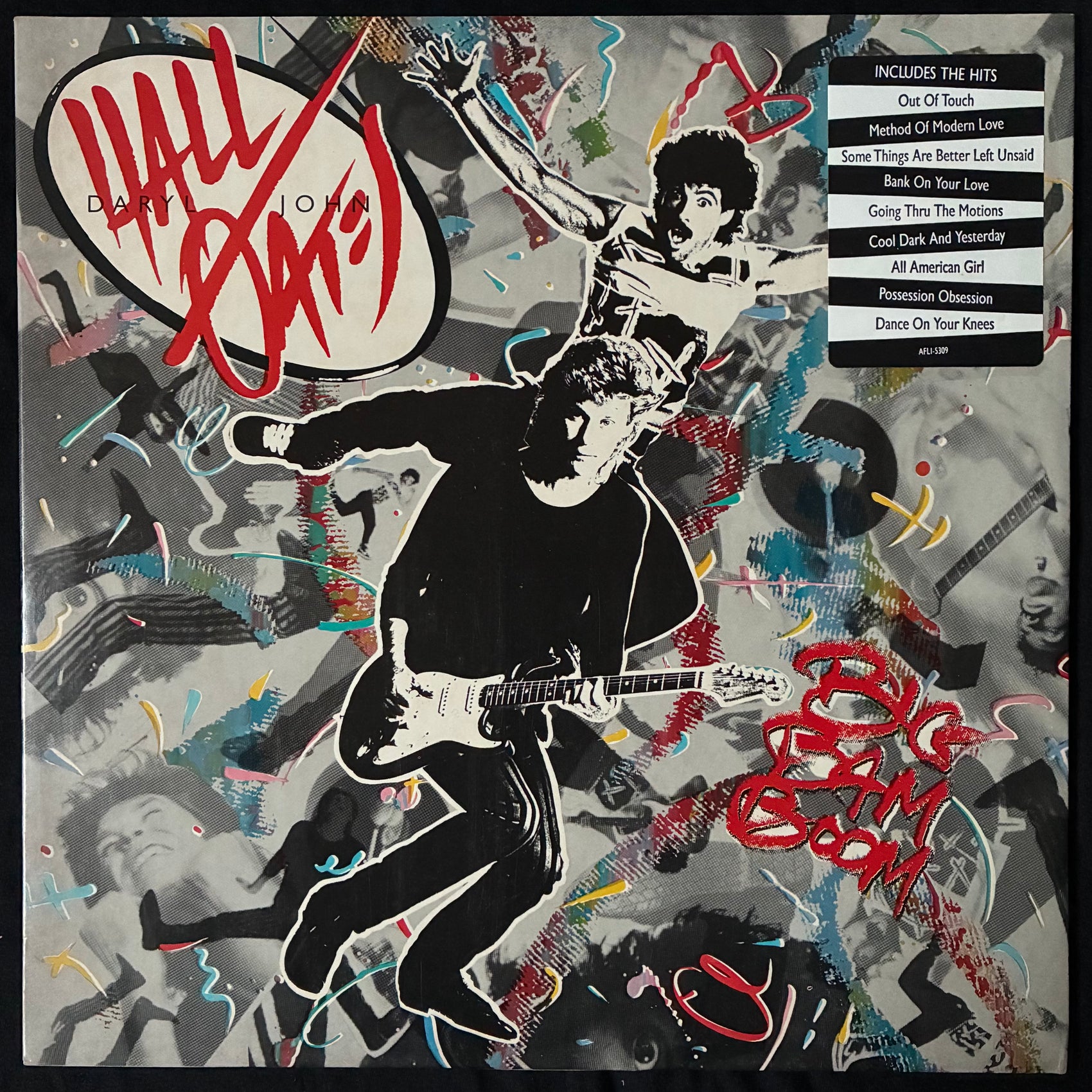 DARYL HALL JOHN OATES - BIGBAMBOOM (USED VINYL 1984 US M-/EX-)