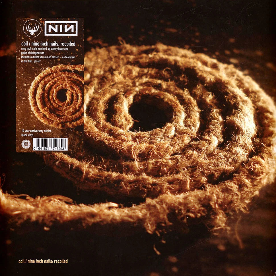 NINE INCH NAILS - COIL: RECOILED (SOLID BONE COLOURED) VINYL