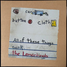 Load image into Gallery viewer, LEMONHEADS - CAR BUTTON CLOTH (2LP) (RED COLOURED) (USED VINYL 2025 UK/EU M-/M-)
