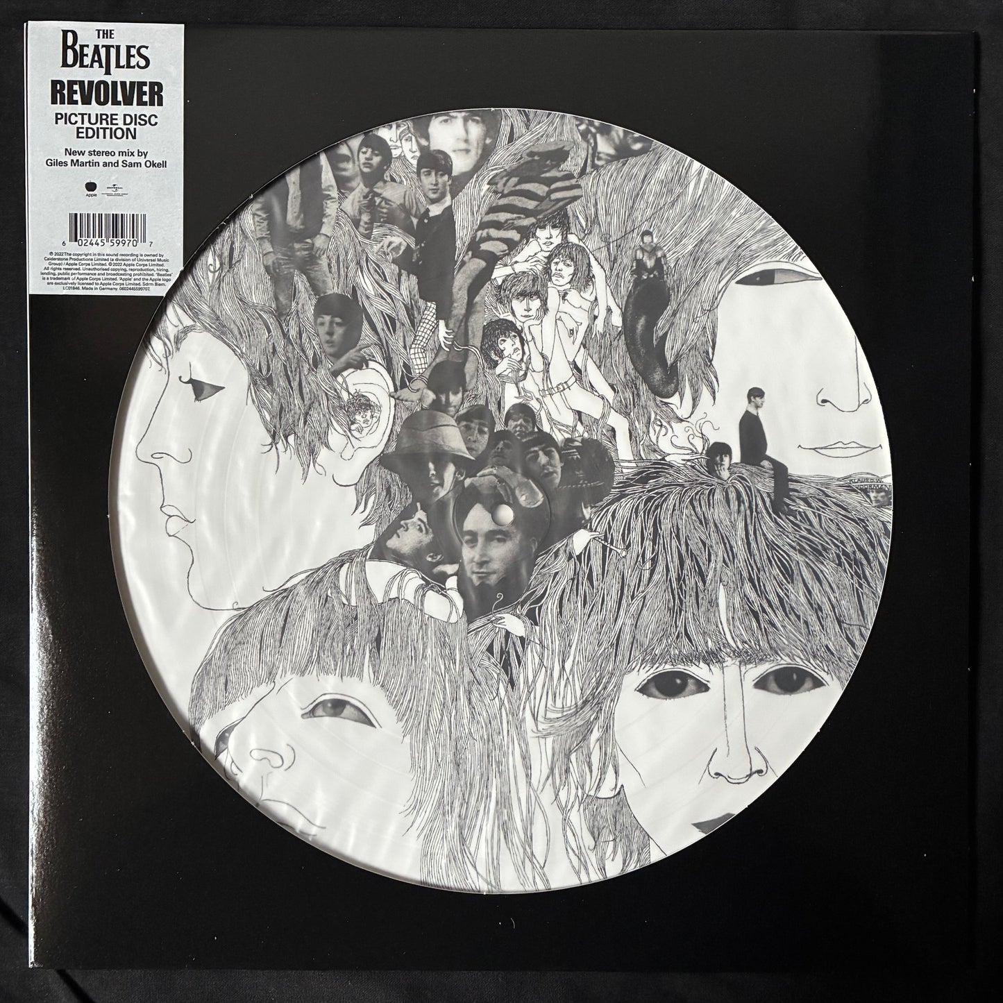 BEATLES - REVOLVER (PICTURE DISC) (USED VINYL 2022 GERMANY M-/M-)
