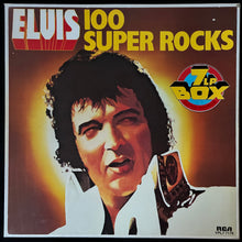 Load image into Gallery viewer, ELVIS PRESLEY - 100 SUPER ROCKS (7LP BOX SET) (USED VINYL 1978 AUS M-/EX)
