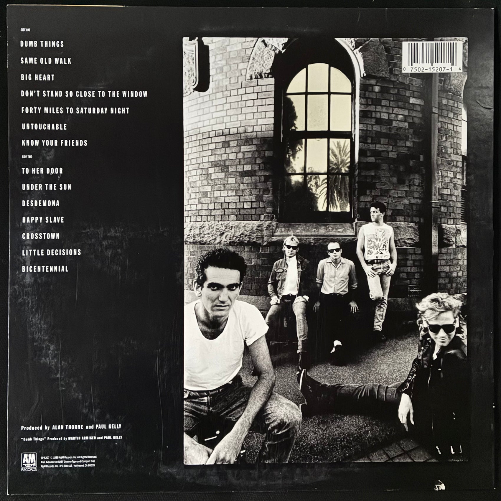 PAUL KELLY AND THE MESSENGERS - UNDER THE SUN (USED VINYL 1988 US M-/M-)