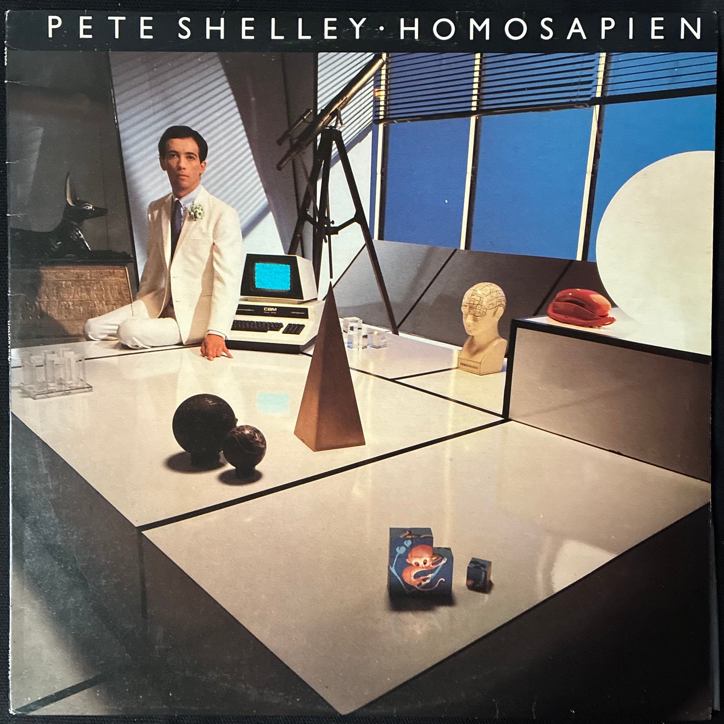 PETE SHELLEY - HOMOSAPIEN (USED VINYL 1981 AUS M-/EX+)