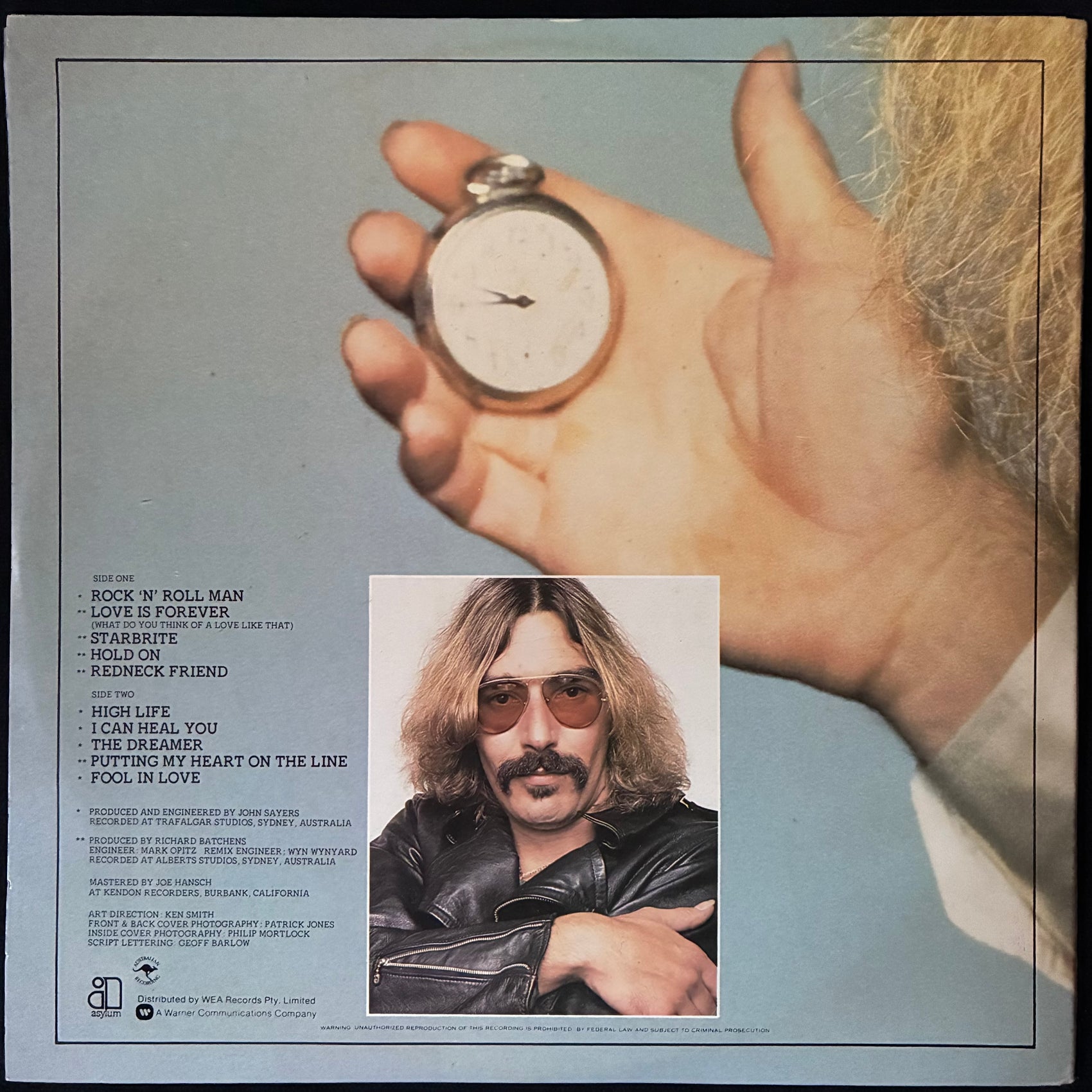 JEFF ST. JOHN - SO FAR SO GOOD (USED VINYL 1978 AUS M-/EX-)