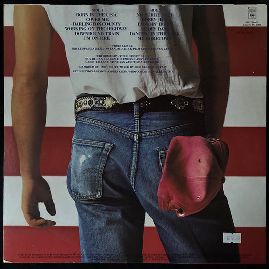 BRUCE SPRINGSTEEN - BORN IN THE U.S.A. (USED VINYL 1984 AUS M-/EX+)