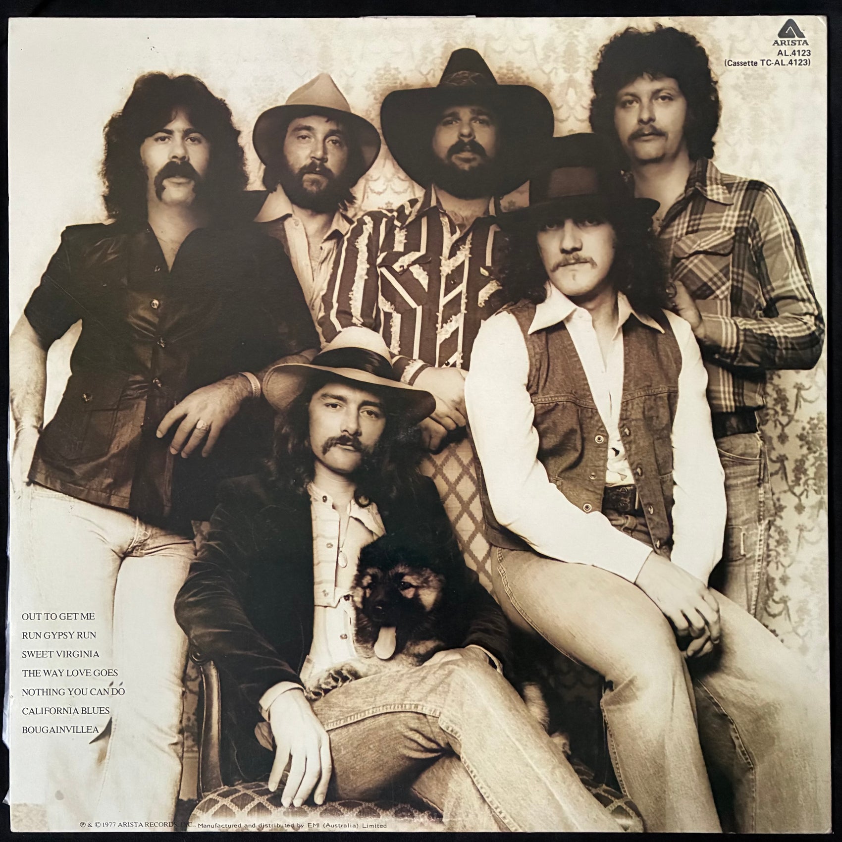 DICKEY BETTS & GREAT SOUTHERN - DICKEY BETTS & GREAT SOUTHERN (USED VINYL 1977 AUS M-/EX-)