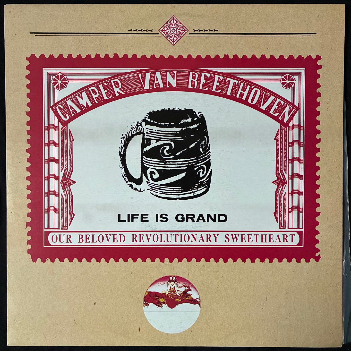 CAMPER VAN BEETHOVEN - LIFE IS GRAND (EP) (USED VINYL 1988 AUS M-/EX+)