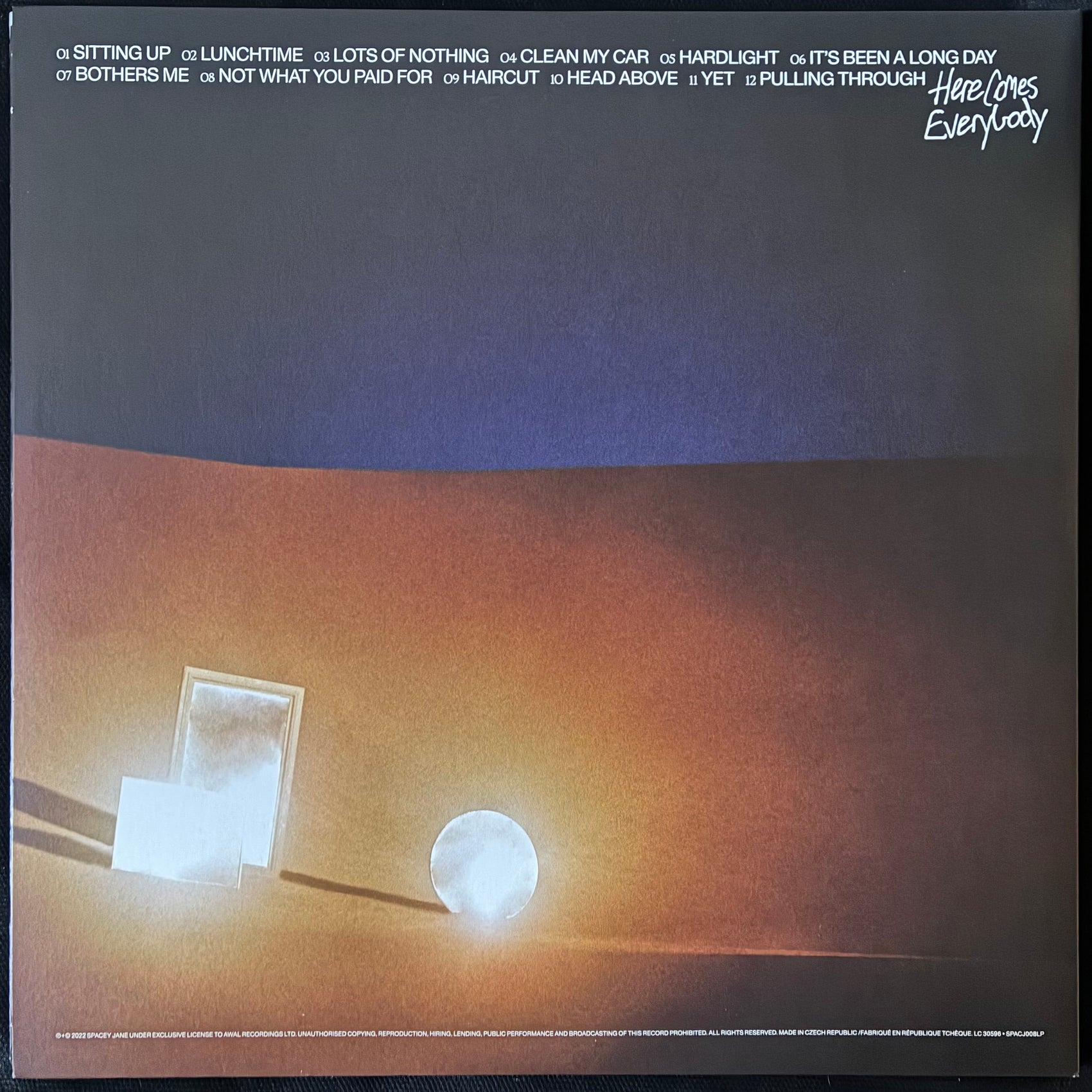 SPACEY JANE - HERE COMES EVERYBODY (USED VINYL 2022 AUS M-/M-)