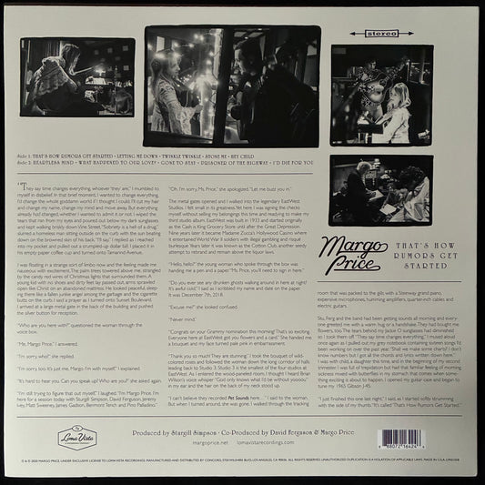 MARGO PRICE - THAT'S HOW RUMORS GET STARTED (USED VINYL 2020 US M-/M-)