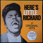 LITTLE RICHARD - HERE'S LITTLE RICHARD : 17 ORIGINAL HITS (USED VINYL 1982 AUS M-/M-)