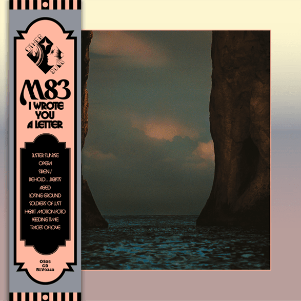 M83 - I WROTE YOU A LETTER (BLACK/WHITE COLOURED) VINYL