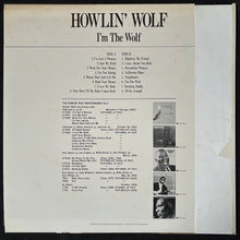 Load image into Gallery viewer, HOWLIN' WOLF - THE HOWLIN' WOLF MASTERWORKS, VOL. 2 : I'M THE WOLF (USED VINYL 1985 JAPAN M-/EX+)
