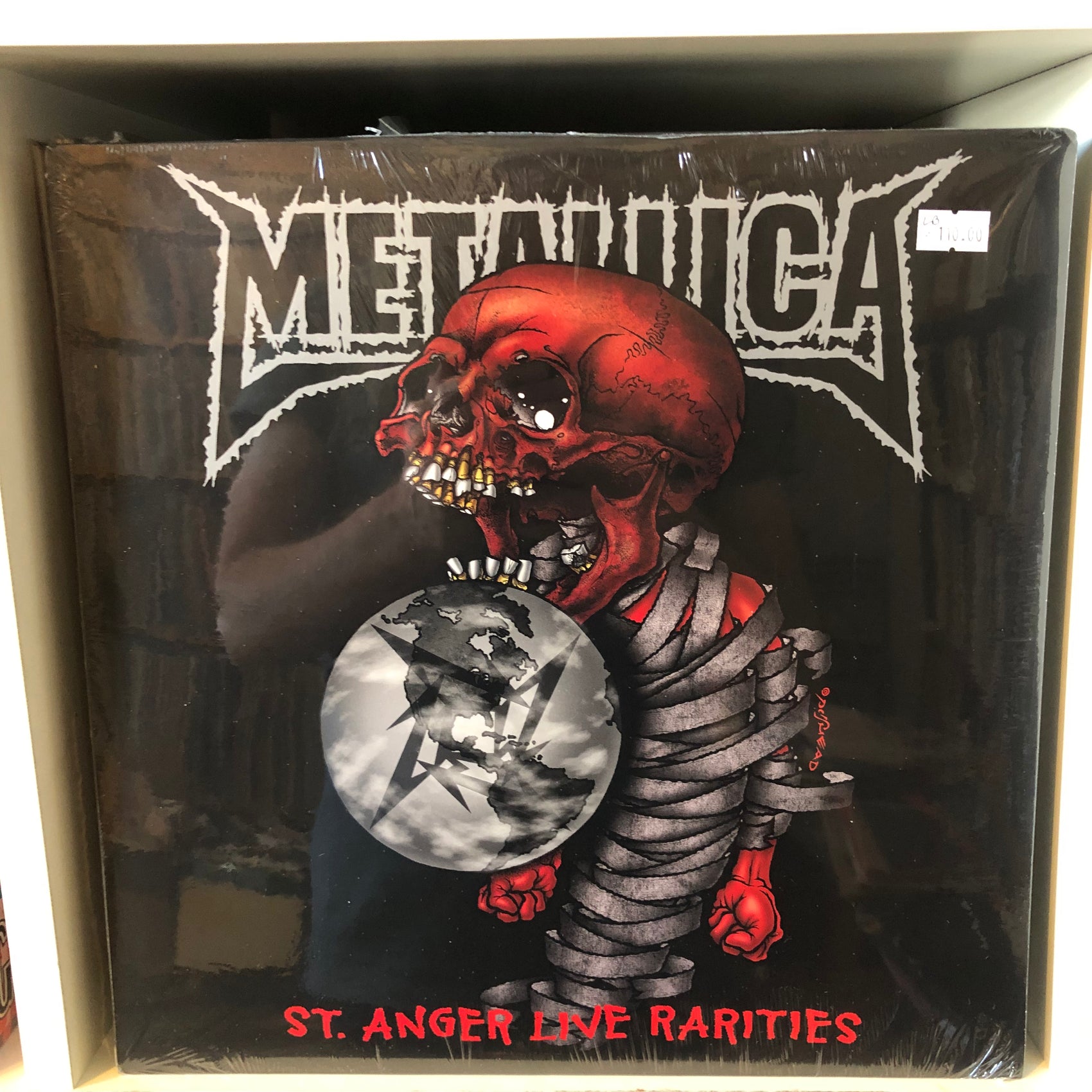 METALLICA - ST. ANGER LIVE RARITIES (12", 45 RPM, SINGLE, CLUB EDITION, LIMITED EDITION, NUMBERED) VINYL