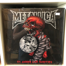 Load image into Gallery viewer, METALLICA – ST. ANGER LIVE RARITIES (12&quot;, 45 RPM, SINGLE, CLUB EDITION, LIMITED EDITION, NUMBERED) VINYL
