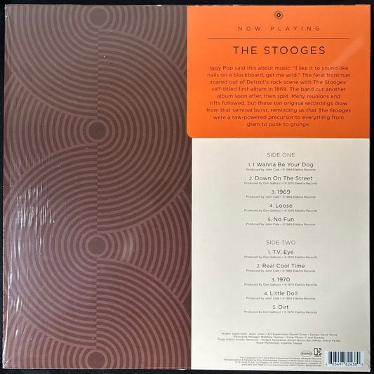 STOOGES - NOW PLAYING (ORANGE COLOURED) (USED VINYL 2024 US M-/M-)