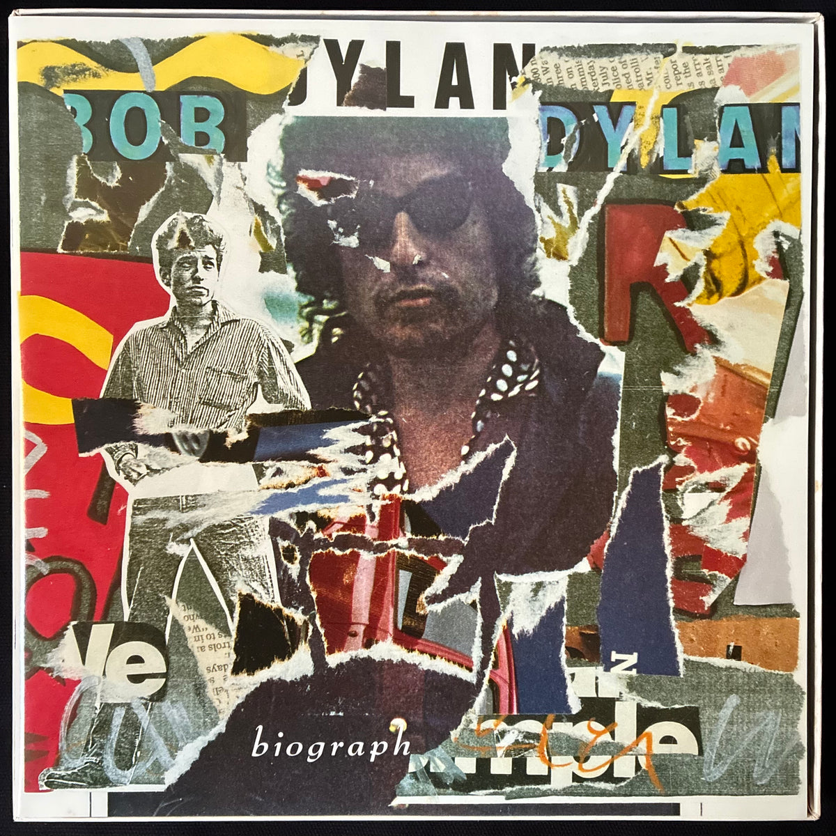 BOB DYLAN - BIOGRAPH (3CD BOX SET) (USED CD 1985 US M-/EX+)