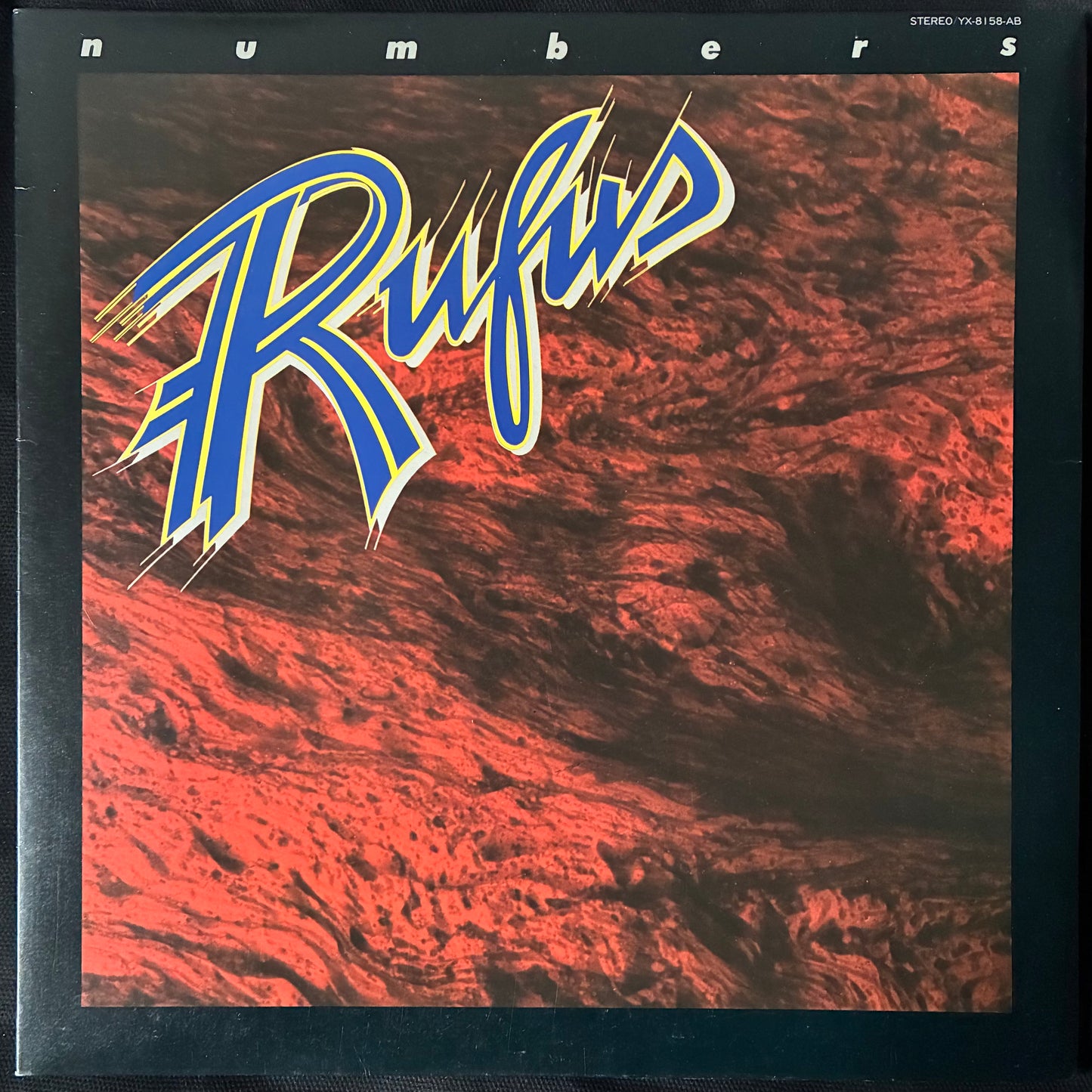 RUFUS - NUMBERS (USED VINYL 1979 JAPAN M-/M-)