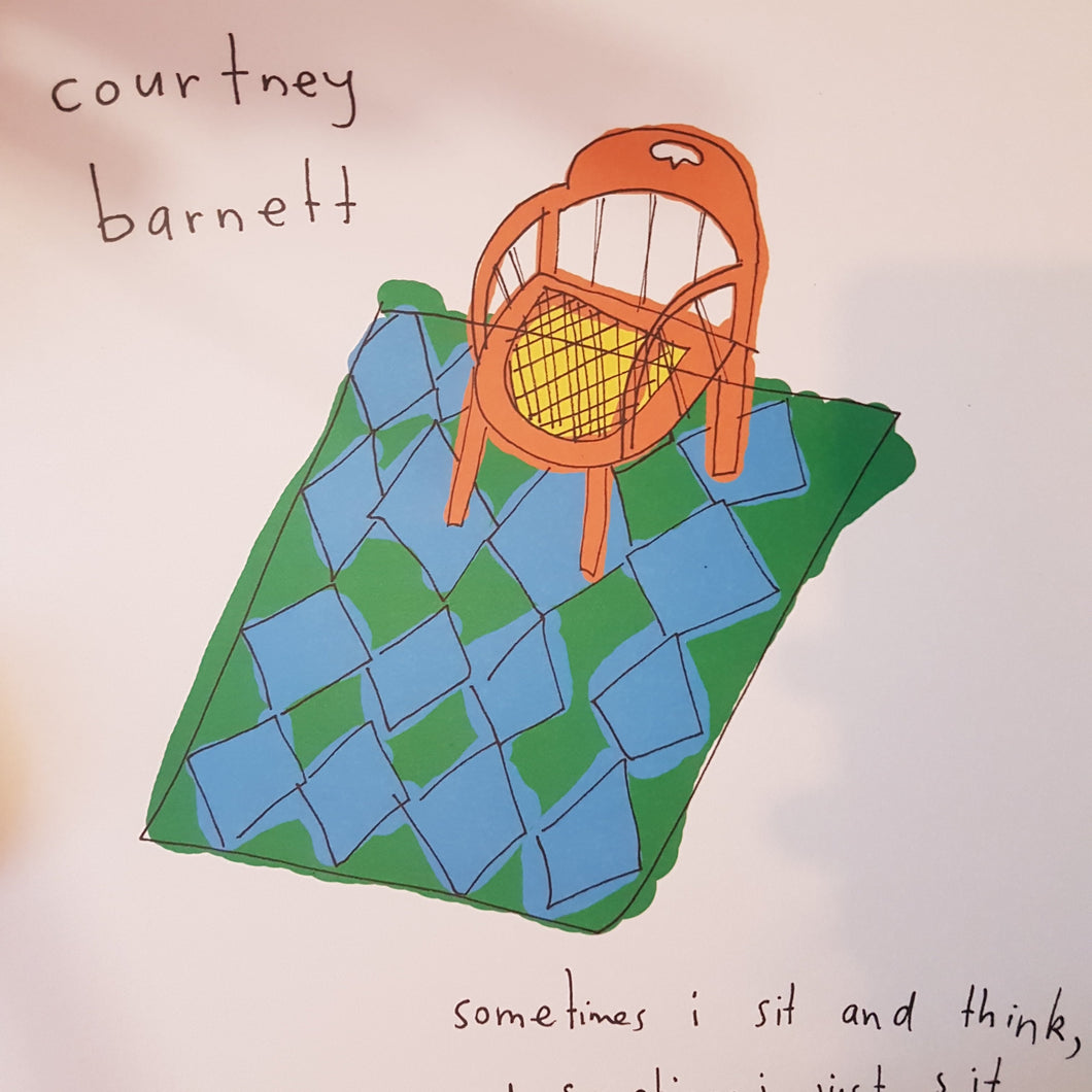 COURTNEY BARNETT - SOMETIMES I SIT AND THINK AND SOMETIMES I JUST SIT (USED VINYL 2015 AUS M-/M-)