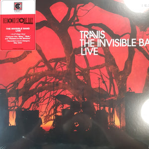TRAVIS - THE INVISIBLE BAND: LIVE (CLEAR COLOURED) (2LP) RSD 2023 VINYL