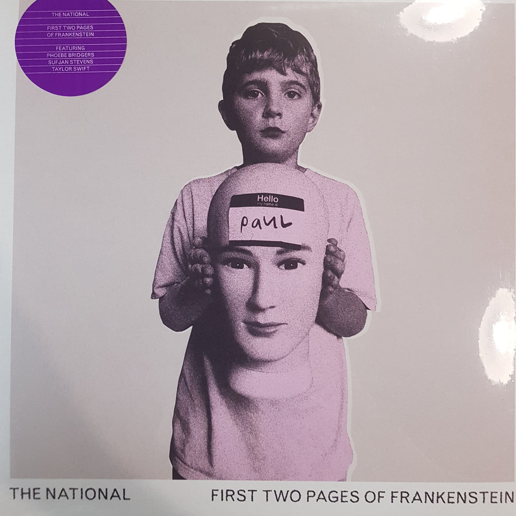NATIONAL - FIRST TWO PAGES OF FRANKENSTEIN VINYL