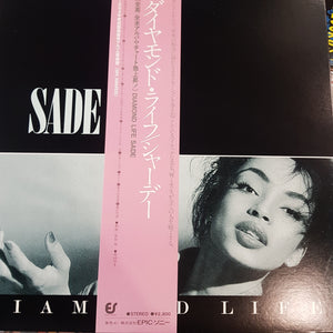 SADE - DIAMOND LIFE (USED VINYL 1984 JAPANESE EX+/EX+)