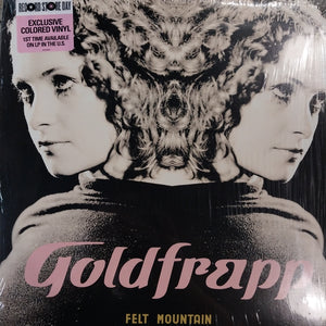 GOLDFRAPP - FELT MOUNTAIN (USED VINYL 2015 U.S. RSD WHITE COLOURED M- M-)