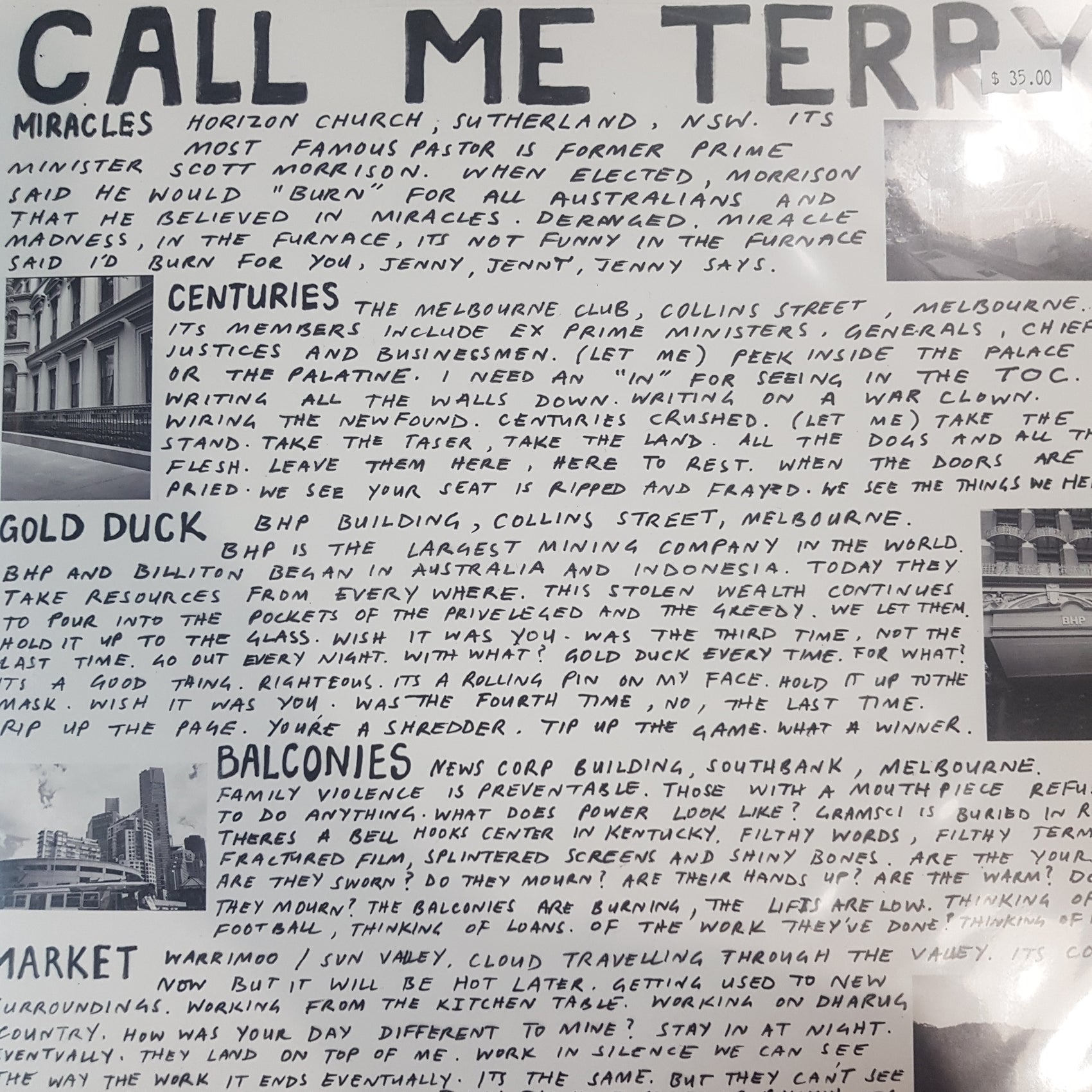 TERRY - CALL ME TERRY VINYL