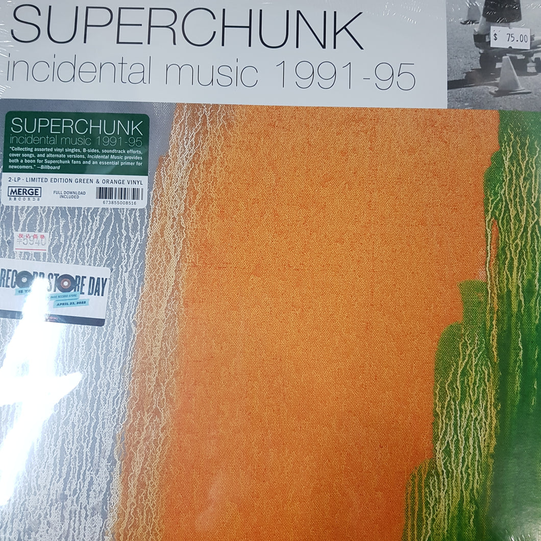SUPERCHUNK - INCIDENTAL MUSIC 1991-1995 (2LP) (COLOURED) VINYL
