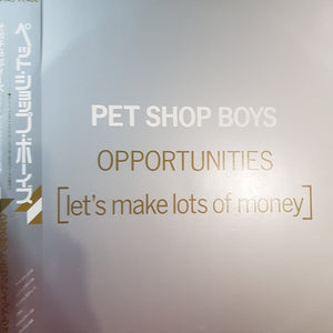 PET SHOP BOYS - OPPORTUNITIES (USED VINYL 1986 JAPANESE M-/EX+)